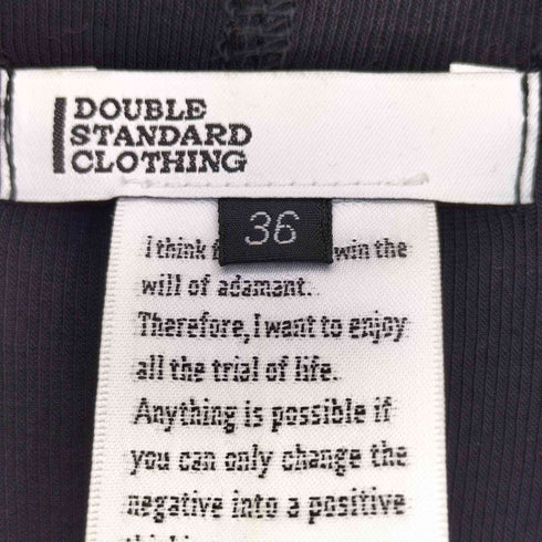 ダブルスタンダードクロージング DOUBLE STANDARD CLOTHING ボトルネックワンピース レディース JPN:36